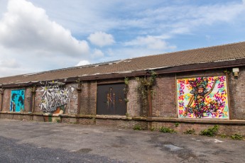 FKDL, Beerens, Stéphane Carricondo et Stoul - In Situ Art Festival - Aubervilliers - Mai 2014