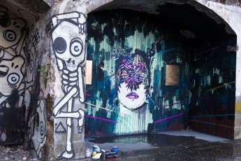 Mygalo & BToy - In Situ Art Festival - Aubervilliers - Mai 2014