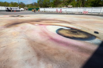 Jorge Rodriguez-Gerada, work in progress - In Situ Art Festival - Aubervilliers - Mai 2014