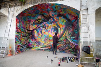 David Walker, work in progress - In Situ Art Festival - Aubervilliers - Mai 2014