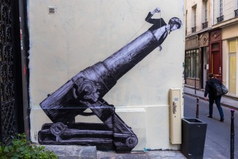 Levalet - Radio Marais - Rue Chapon 03è - Avril 2015