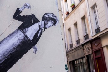 Levalet - Radio Marais - Rue Chapon 03è - Avril 2015