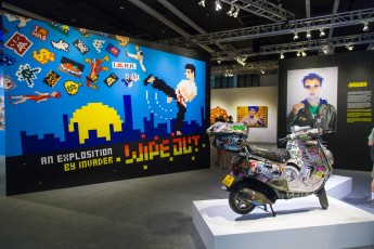 Wipe Out - Exposition d'Invader au PMQ, du 2 au 17 mai 2015 - Hong Kong