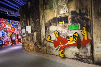 Wipe Out - Exposition d'Invader au PMQ, du 2 au 17 mai 2015 - Hong Kong