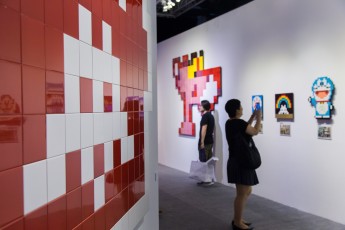 Wipe Out - Exposition d'Invader au PMQ, du 2 au 17 mai 2015 - Hong Kong