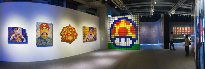 Wipe Out - Exposition d'Invader au PMQ, du 2 au 17 mai 2015 - Hong Kong