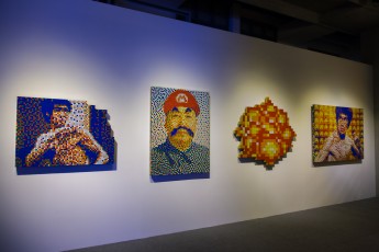 Wipe Out - Exposition d'Invader au PMQ, du 2 au 17 mai 2015 - Hong Kong