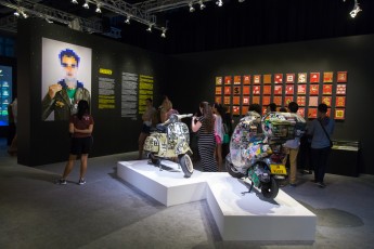 Wipe Out - Exposition d'Invader au PMQ, du 2 au 17 mai 2015 - Hong Kong