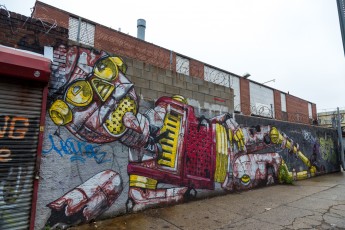 Pixel Pancho - Starr Street - Bushwick - Brooklyn - New York