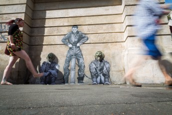 Levalet - Rue du Faubourg Saint-Antoine 11è - Juin 2015