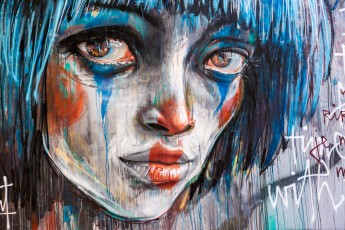 Herakut - Le M.U.R. N°195 - Rue Oberkampf 11è - Octobre 2015