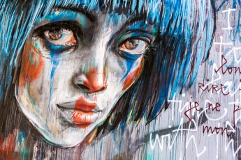 Herakut - Le M.U.R. N°195 - Rue Oberkampf 11è - Octobre 2015