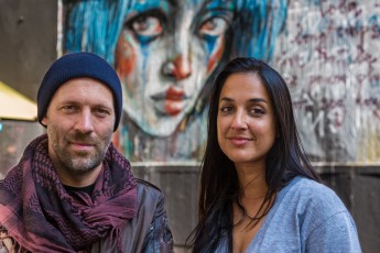 Herakut - Le M.U.R. N°195 - Rue Oberkampf 11è - Octobre 2015