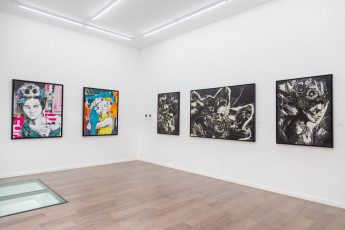 Stéphane Moscato et Eric Lacan "GO !" exposition collective à la galerie Openspace du 24 octobre au 28 novembre 2015.