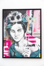 Stéphane Moscato "GO !" exposition collective à la galerie Openspace du 24 octobre au 28 novembre 2015.