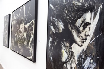 Eric Lacan "GO !" exposition collective à la galerie Openspace du 24 octobre au 28 novembre 2015.