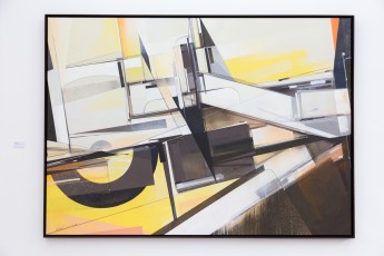 Augustine Kofie "GO !" exposition collective à la galerie Openspace du 24 octobre au 28 novembre 2015.