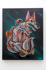 Nychos "GO !" exposition collective à la galerie Openspace du 24 octobre au 28 novembre 2015.