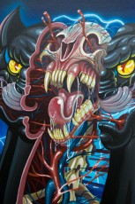 Nychos "GO !" exposition collective à la galerie Openspace du 24 octobre au 28 novembre 2015.