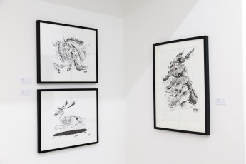 Nychos "GO !" exposition collective à la galerie Openspace du 24 octobre au 28 novembre 2015.