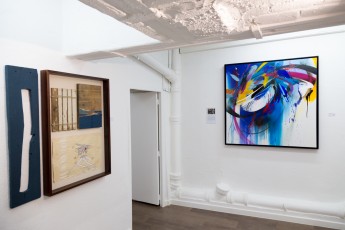 Know Hope et Emanuele Vittorioso "GO !" exposition collective à la galerie Openspace du 24 octobre au 28 novembre 2015.