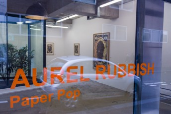 "Paper Pop" exposition de Aurel Rubbish à la galerie Mathgoth du 30 janvier au 27 février 2016