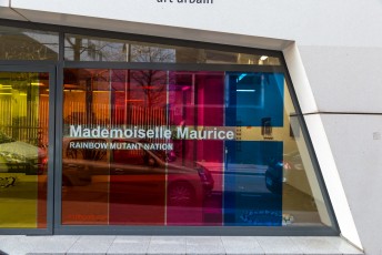 "Rainbow Mutant Nation" exposition de Mademoiselle Maurice à la galerie Mathgoth du 11 mars au 9 avril 2016