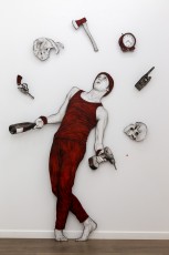 "Everyday Life Circus" exposition de Levalet à la galerie Openspace du 7 mai au 4 juin 2016