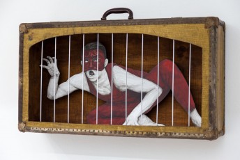 "Everyday Life Circus" exposition de Levalet à la galerie Openspace du 7 mai au 4 juin 2016