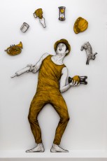 "Everyday Life Circus" exposition de Levalet à la galerie Openspace du 7 mai au 4 juin 2016