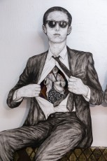 "Everyday Life Circus" exposition de Levalet à la galerie Openspace du 7 mai au 4 juin 2016