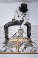 "Everyday Life Circus" exposition de Levalet à la galerie Openspace du 7 mai au 4 juin 2016