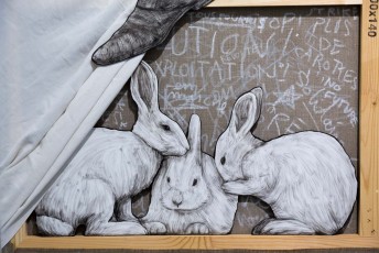 "Everyday Life Circus" exposition de Levalet à la galerie Openspace du 7 mai au 4 juin 2016