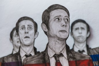 "Everyday Life Circus" exposition de Levalet à la galerie Openspace du 7 mai au 4 juin 2016