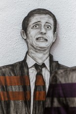 "Everyday Life Circus" exposition de Levalet à la galerie Openspace du 7 mai au 4 juin 2016