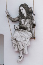 "Everyday Life Circus" exposition de Levalet à la galerie Openspace du 7 mai au 4 juin 2016