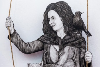 "Everyday Life Circus" exposition de Levalet à la galerie Openspace du 7 mai au 4 juin 2016