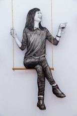 "Everyday Life Circus" exposition de Levalet à la galerie Openspace du 7 mai au 4 juin 2016