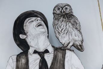 "Everyday Life Circus" exposition de Levalet à la galerie Openspace du 7 mai au 4 juin 2016