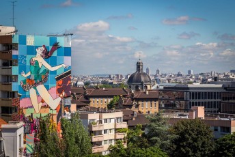 Faile - Rue Jeanne d'Arc 13è - Juin 2016