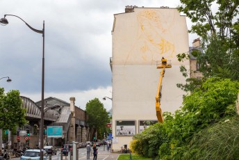 Inti - Work in progress - Boulevard Vincent Auriol 13è - Juin 2016