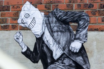 Levalet - Rue André Dubois 19è - Juin 2016