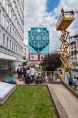 Shepard Fairey - Earth Crisis - Finished ! - Rue Jeanne d'Arc - Paris 13è - 19 Juin 2016