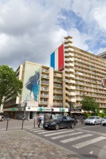 Liberté - Egalité - Fraternité /// Work in progress / Shepard Fairey - Boulevard Vincent Auriol - Juin 2016