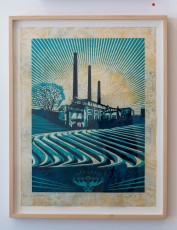 "Earth Crisis" exposition de Shepard Fairey à la galerie Itinerrance du 24 juin au 30 juillet 2016.
