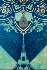 "Earth Crisis" exposition de Shepard Fairey à la galerie Itinerrance du 24 juin au 30 juillet 2016.