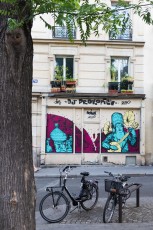 Rétro graffitism - Ortopark - Boulevard de la Villette 19è - Septembre 2016