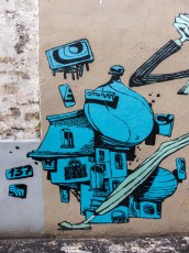 Rétro graffitism - Ortopark - Avenue Jean Aicard 11è - Septembre 2016
