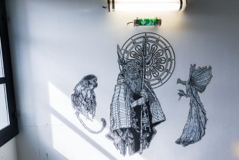 Street art à l'école 42 - Collection de Nicolas Lagero-Lasserre - Boulevard Bessière 17è - Septembre 2016