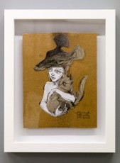 "Douce folie" exposition de Herakut à la galerie Mathgoth du 25 novembre au 24 décembre 2016